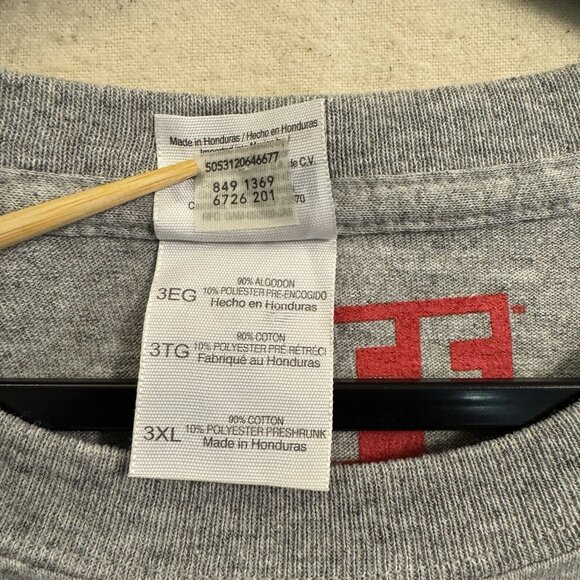 Muhammad Ali Greatest All Time Graphic Gray Short Sleeve T-Shirt Size 3XL Life - Picture 5 of 9